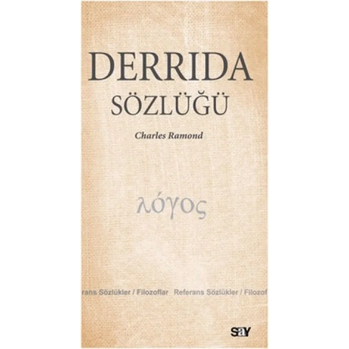 Derrida Sözlüğü