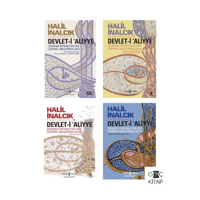 Devleti Aliyye 4 Kitap Set Halil Inalcık Iş Bankası Yayınları