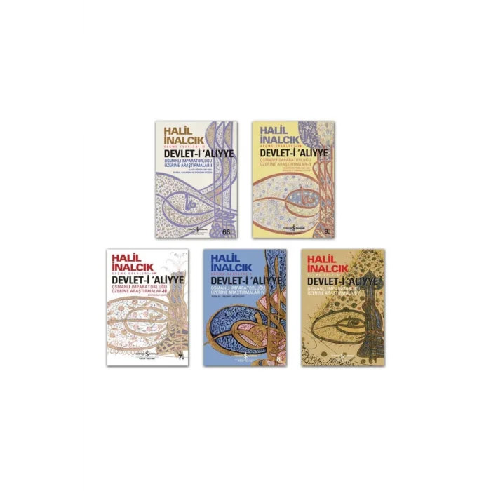 Devleti Aliyye 5 Kitap Set Halil Inalcık Iş Bankası Kültür Yayınları