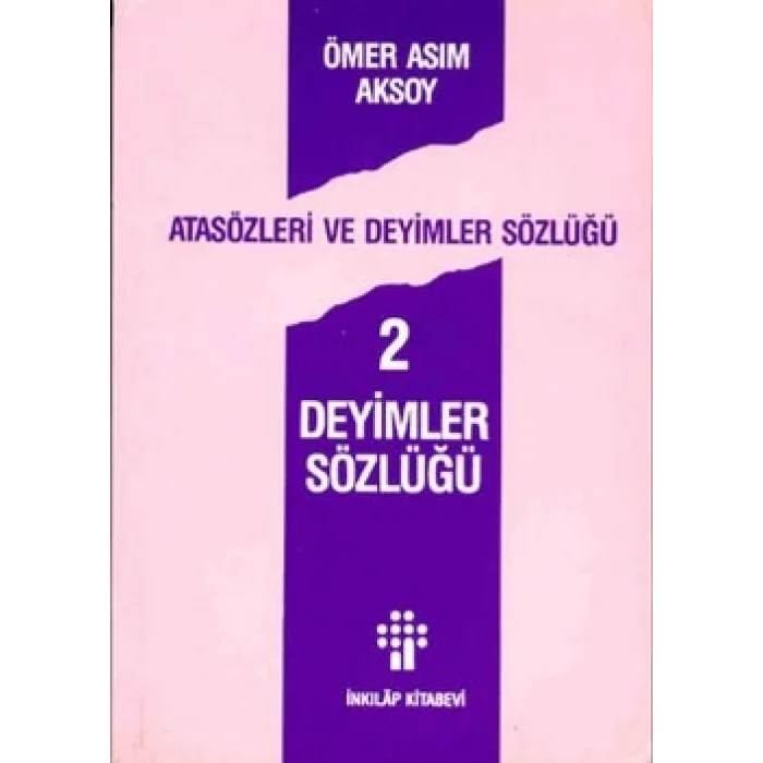 Deyimler Sözlüğü 2