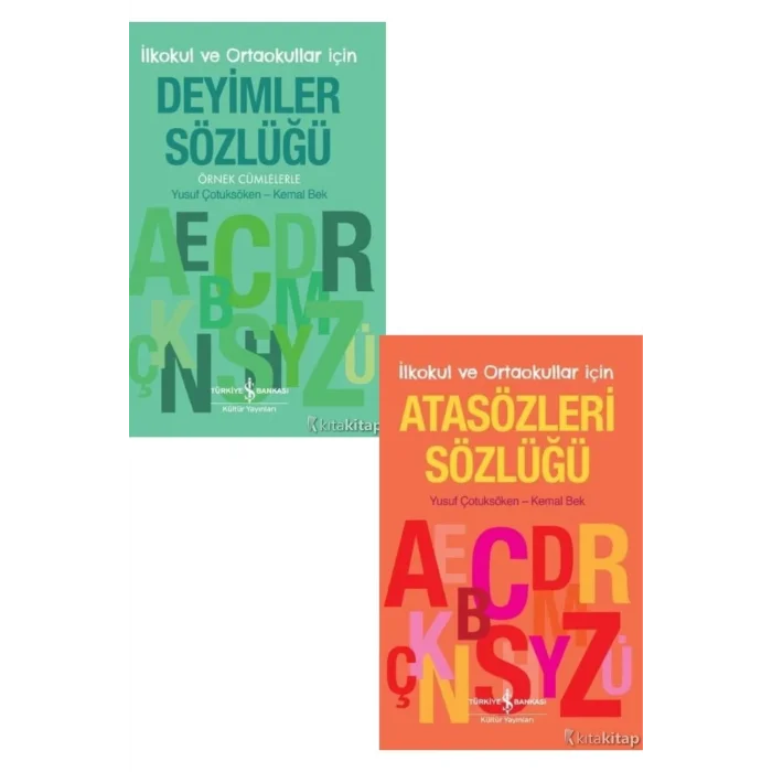 Deyimler Sözlüğü - Atasözleri Sözlüğü - Yusuf Çotuksöken 2 Kitap Set