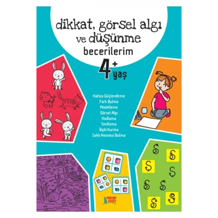 Dikkat Görsel Algı Ve Düşünme Becerilerim 4+ Yaş