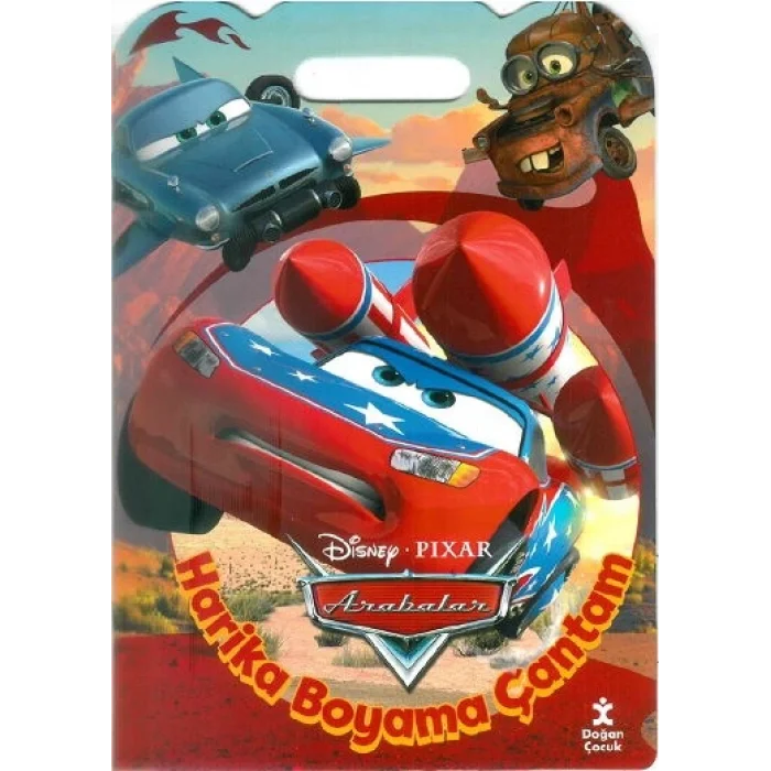 Disney Arabalar Harika Boyama Çantam