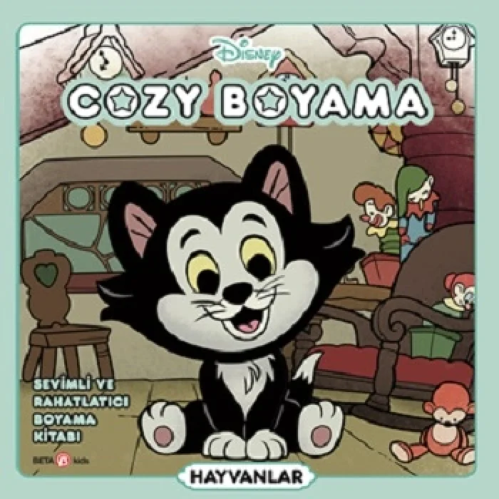 Disney Cozy Boyama, Sevimli Ve Rahatlatıcı Boyama Kitabı - Hayvanlar