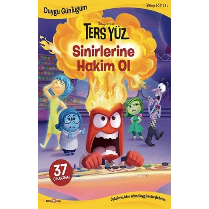Disney-Duygu Günlüğüm Ters Yüz Sinirlerine Hakim Ol