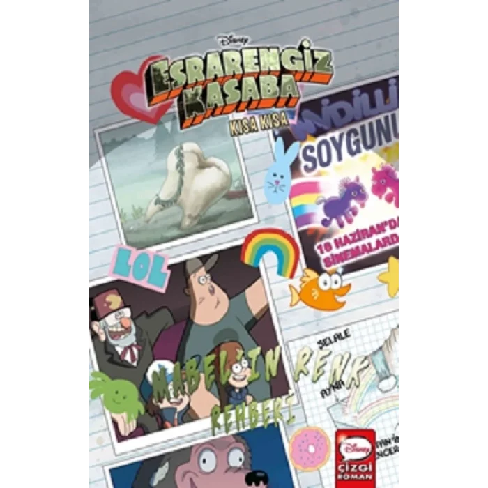 Disney Esrarengiz Kasaba Kısa Kısa Mabelin Renk Rehberi