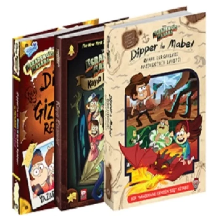 Disney Esrarengiz Kasaba Macera Serisi (3 Kitap Takım)