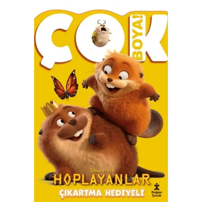 Disney Hoplayanlar;Çok Boya! Çıkartmalı Dev Boyama Kitabı