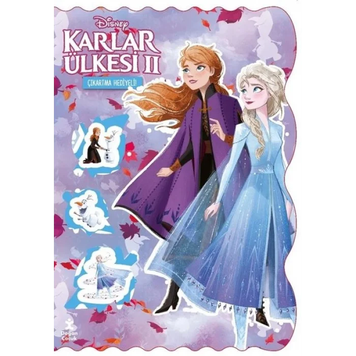 Disney Karlar Ülkesi 2 - Bol Bol Boya - Bol Bol Yapıştır Boyama Kitabı - Çıkartma Hediyeli!