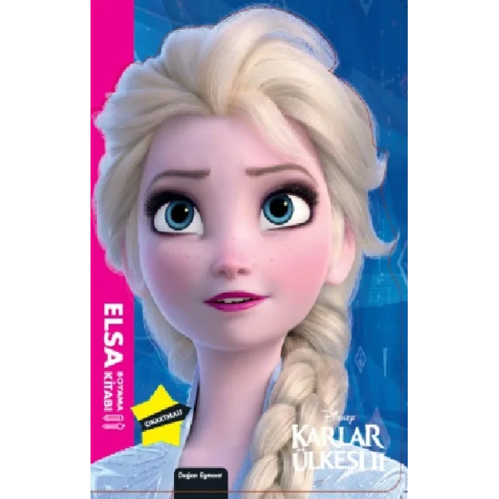 Disney Karlar Ülkesi 2 Elsa Maskeli Boyama Kitabı