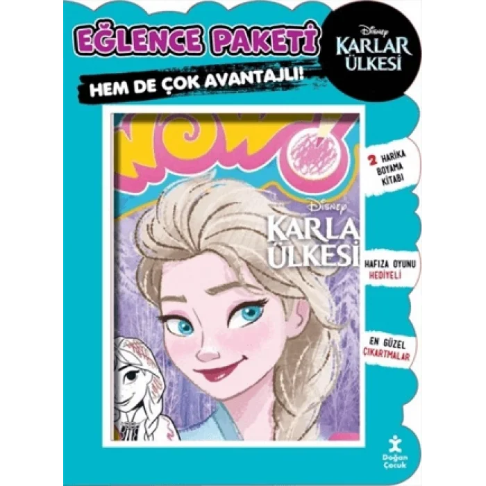 Disney Karlar Ülkesi 2li Boyama - Eğlence Paketi