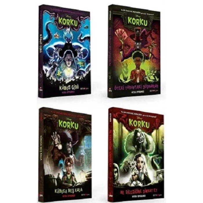 Disney Korku Serisi Seti - 4 Kitap Takım