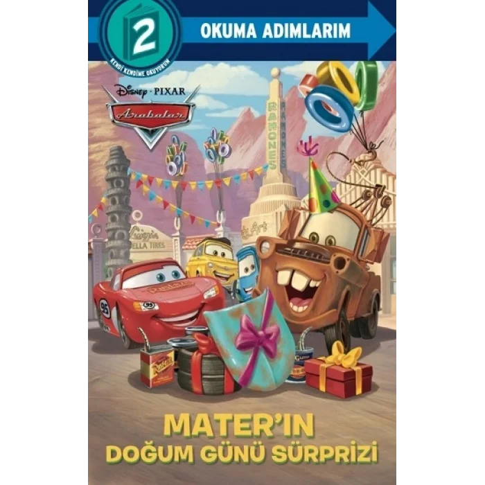 Disney Okuma Adımlarım - 2.Adım - Arabalar - Materın Doğum Günü süprizi