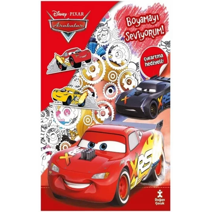 Disney Pixar Arabalar Boyamayı Seviyorum