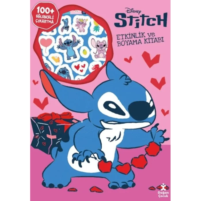 Disney Stitch Çok Çıkartmalı Boyama Kitabı