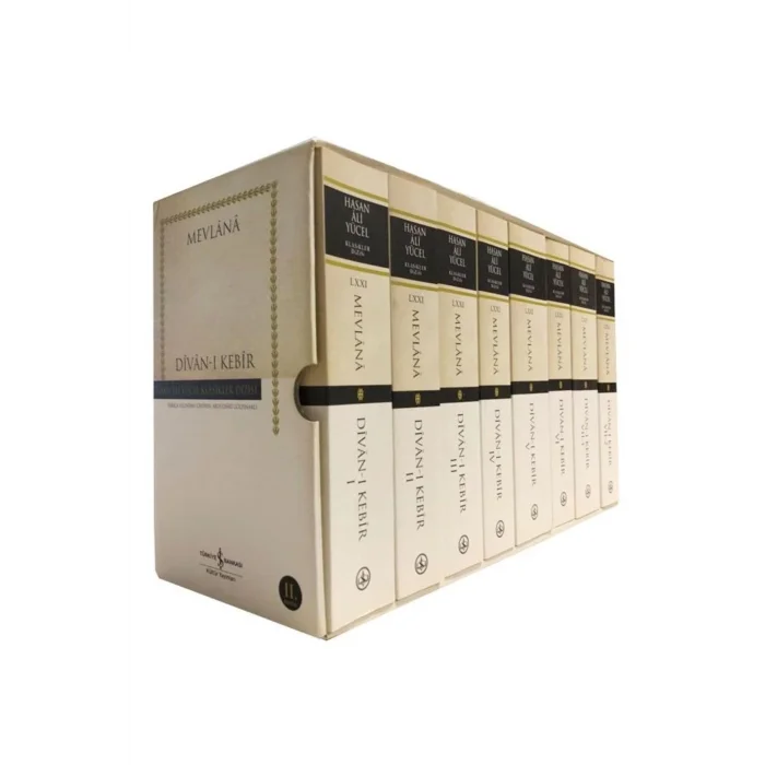 Dîvân-ı Kebîr - 8 Cilt - Kutulu Set - Hasan Ali Yücel Klasikleri