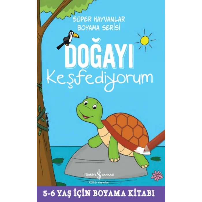 Doğayı Keşfediyorum - Süper Hayvanlar Boyama Serisi