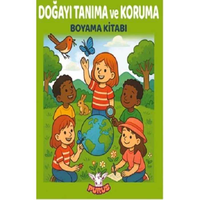Doğayı Tanıma ve Koruma Boyama Kitabı