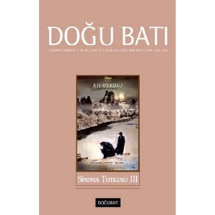 Doğu Batı Düşünce Dergisi Sayı 74 - Sinema Tutkusu 3