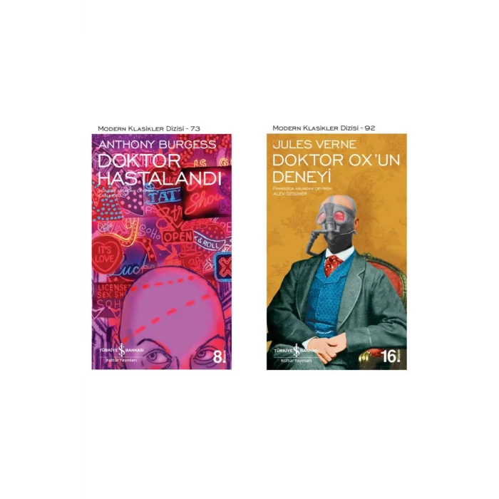 Doktor Oxun Deneyi + Doktor Hastalandı- 2 Kitap Set - Iş Bankası Özel Set Doktor Oxun Deneyi Kitab