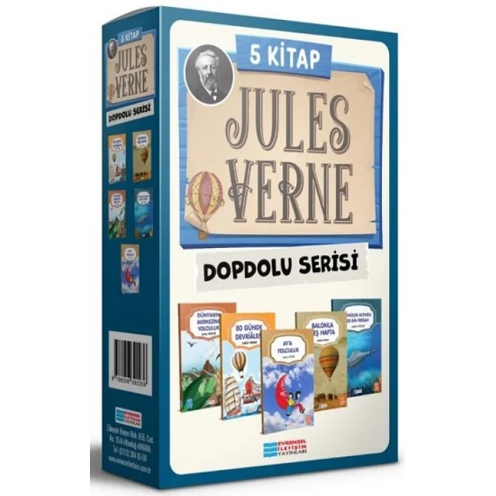 Dopdolu Jules Verne Serisi (5 Kitap)