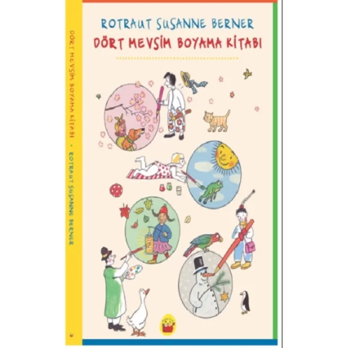 Dört Mevsim Boyama Kitabı