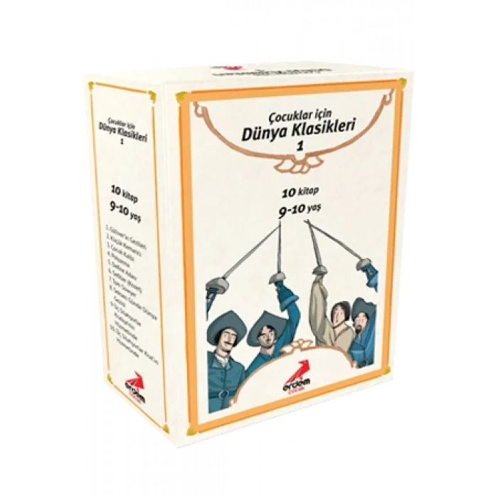 Dünya Çocuk Klasikleri Dizisi 1 -  10 Kitap