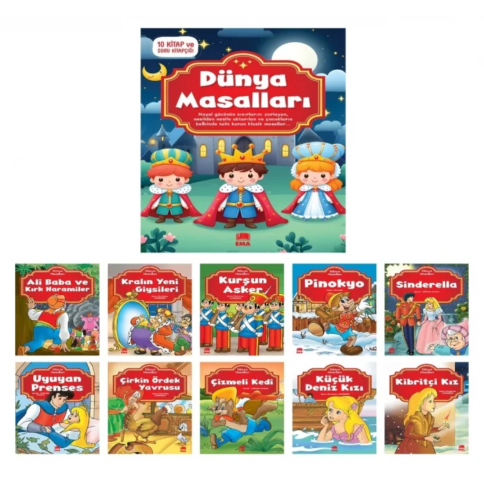 Dünya Masalları (10 Kitap)