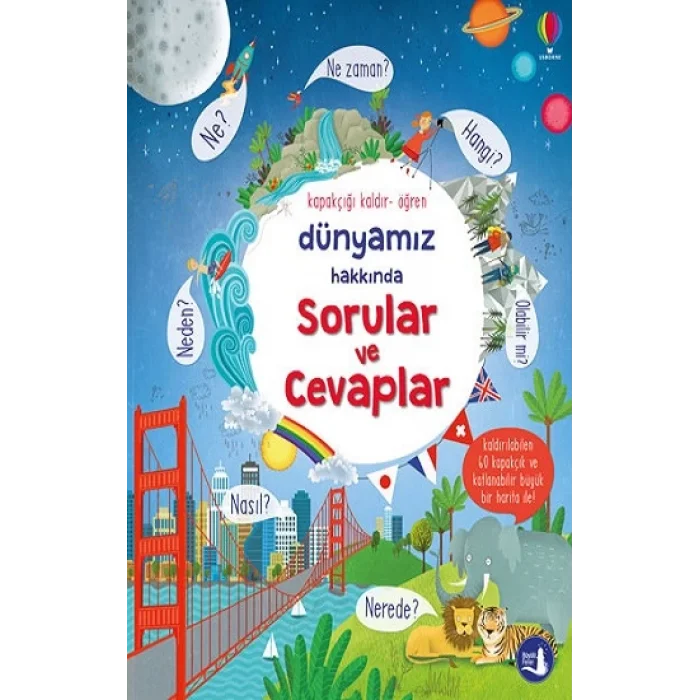 Dünyamız  Hakkında Sorular ve  Cevaplar - Kapakçığı Kaldır Öğren (Ciltli)