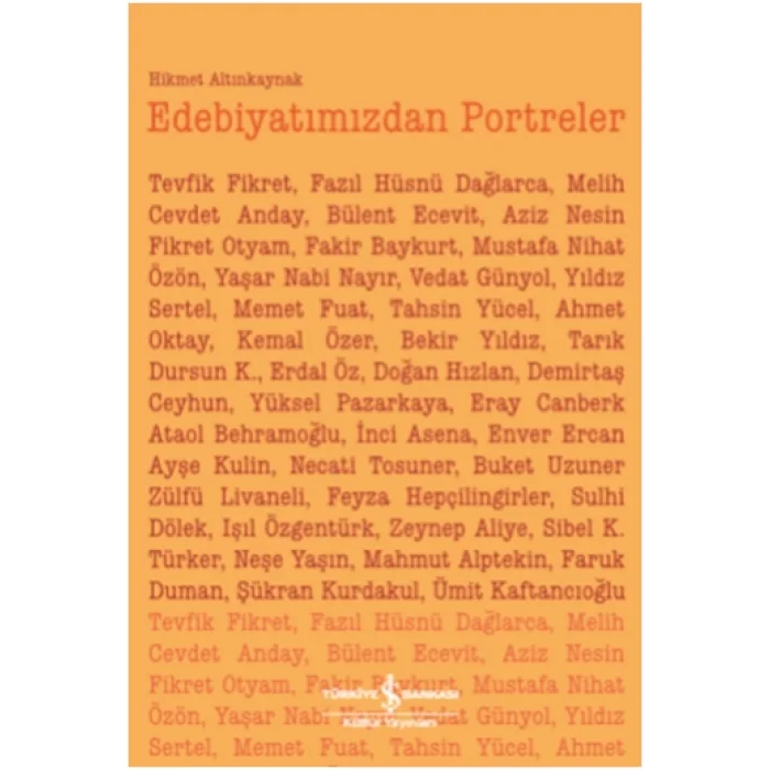 Edebiyatımızdan Portreler