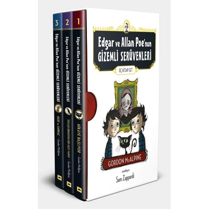 Edgar ve Allan Poenun Gizemli Serüvenleri (3 Kitap Set)