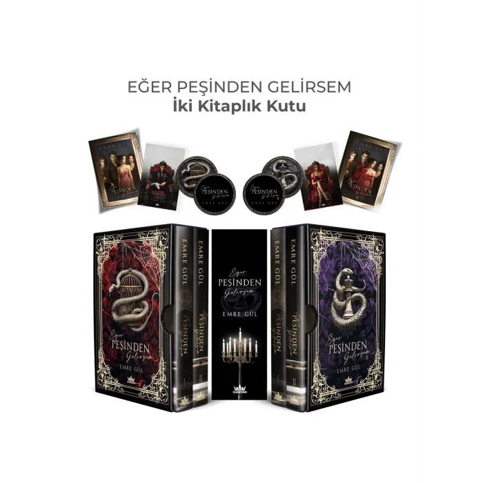 Eğer Peşinden Gelirsem Serisi - İki Kitaplık Kutu