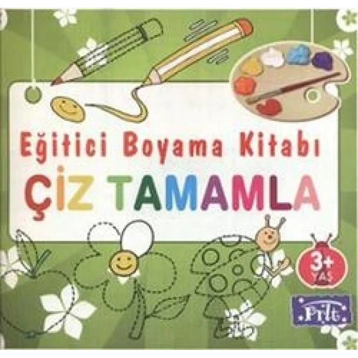 Eğitici Boyama Kitabı - Çiz Tamamla