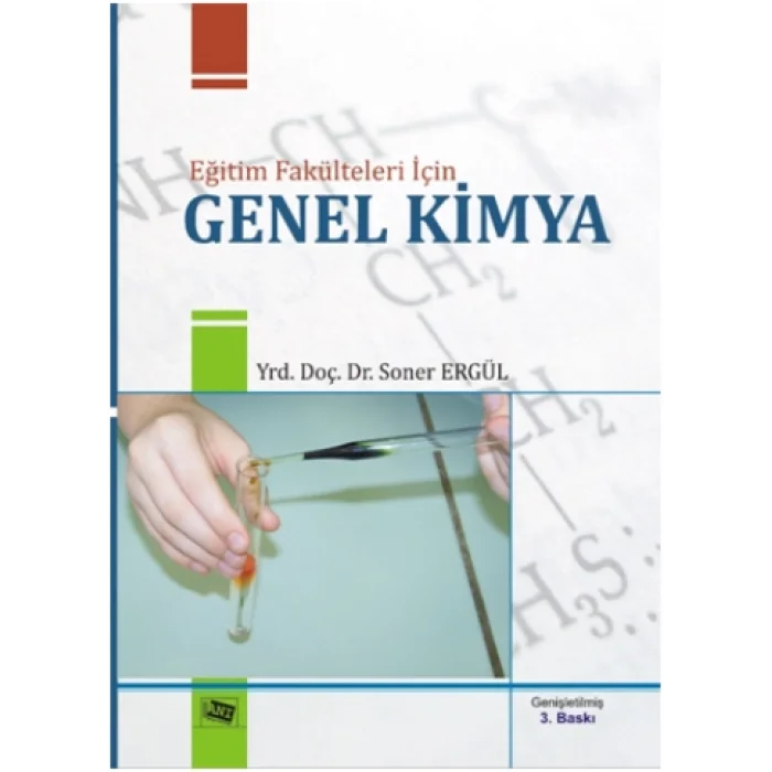 Eğitim Fakülteleri için Genel Kimya