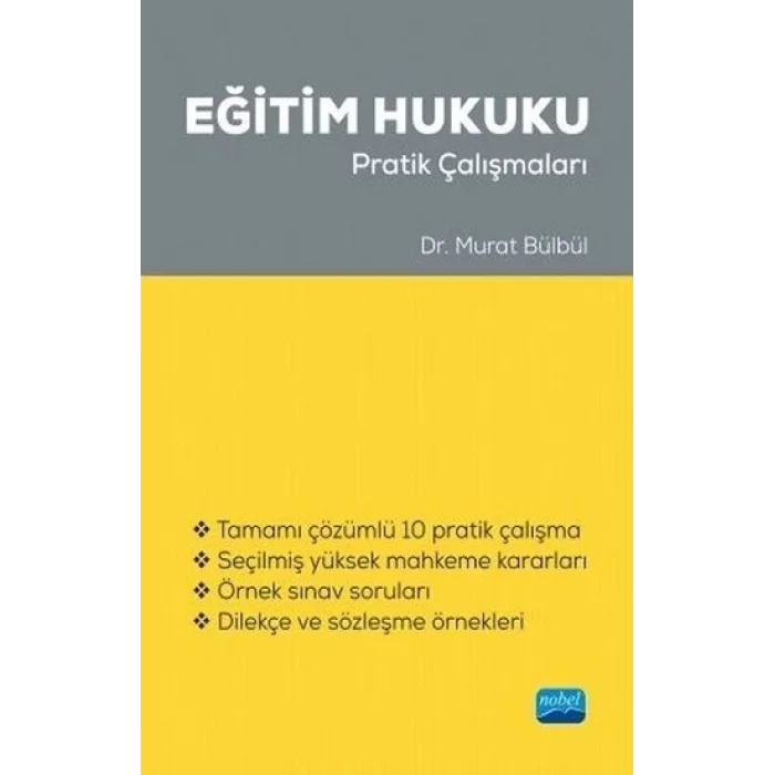 Eğitim Hukuku Pratik Çalışmaları