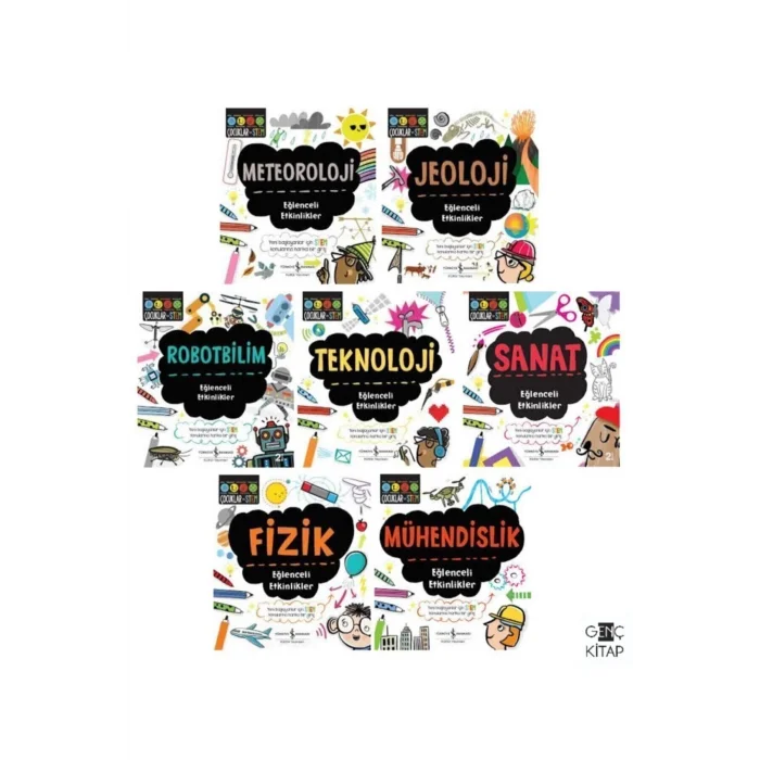 Eğlenceli Bilim Etkinlikleri Iş Bankası Stem 7 Kitap Set