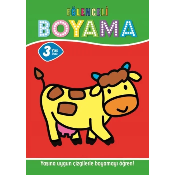 Eğlenceli Boyama - 3 Yaş Üstü 4lü Pastel Boya Hediyeli