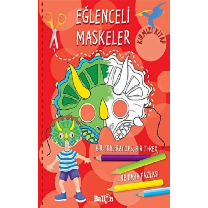 Eğlenceli Maskeler - Kırmızı Kitap