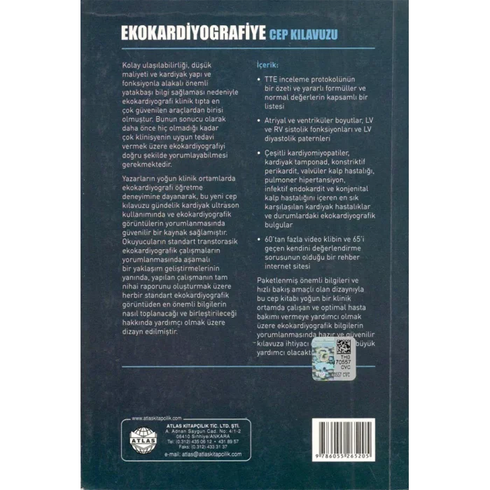 Ekokardiyografiye Cep Kitabı