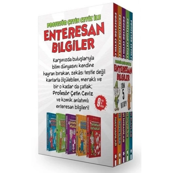 Enteresan Bilgiler Seti (5 Kitap Takım Kutulu)