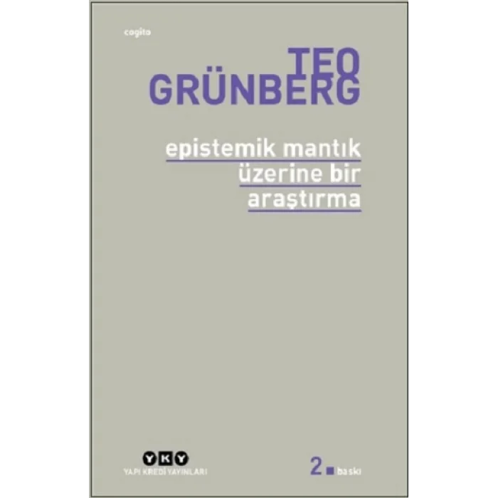 Epistemik Mantık Üzerine Bir Araştırma