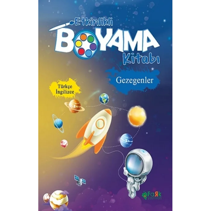 Etkinlikli Boyama Kitabı - Gezegenler