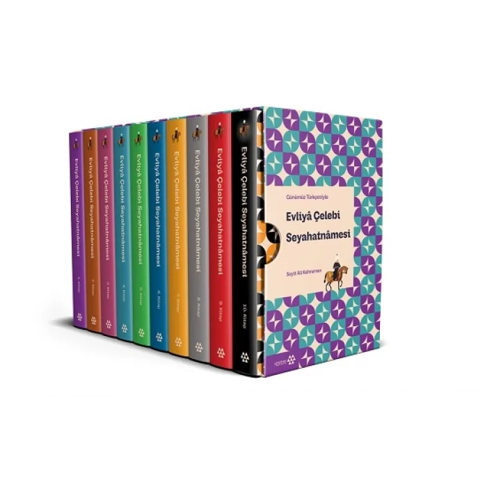 Evliya Çelebi Seyahatnamesi 10 Kitap (Takım) - Günümüz Türkçesiyle
