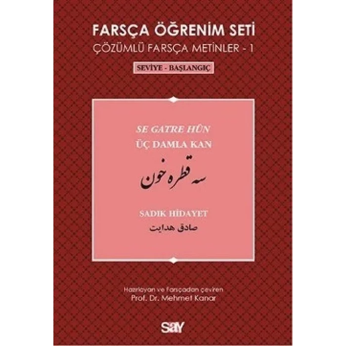 Farsça Öğrenim Seti 1 (Seviye-Başlangıç-Üç Damla Kan)