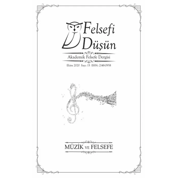 Felsefi Düşün Sayı:15 – Müzik ve Felsefe