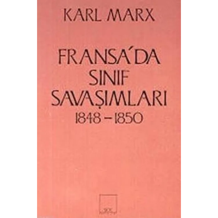 Fransada Sınıf Savaşımları 1848-1850