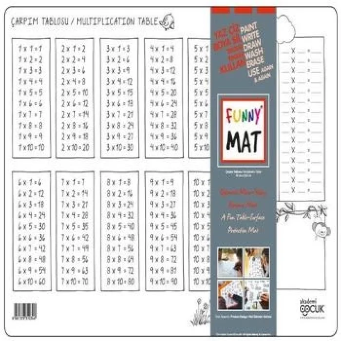 Funny Mat - Çarpım Tablosu