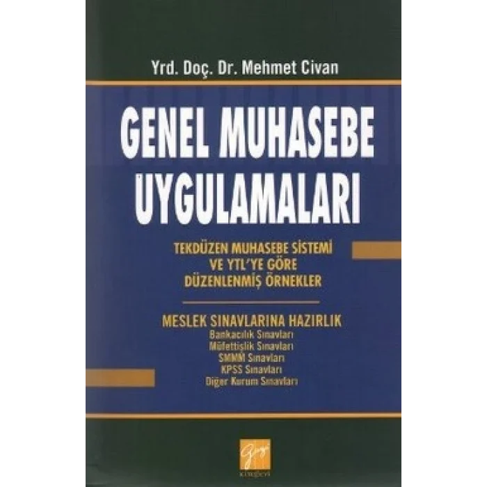 Genel Muhasebe Uygulamaları