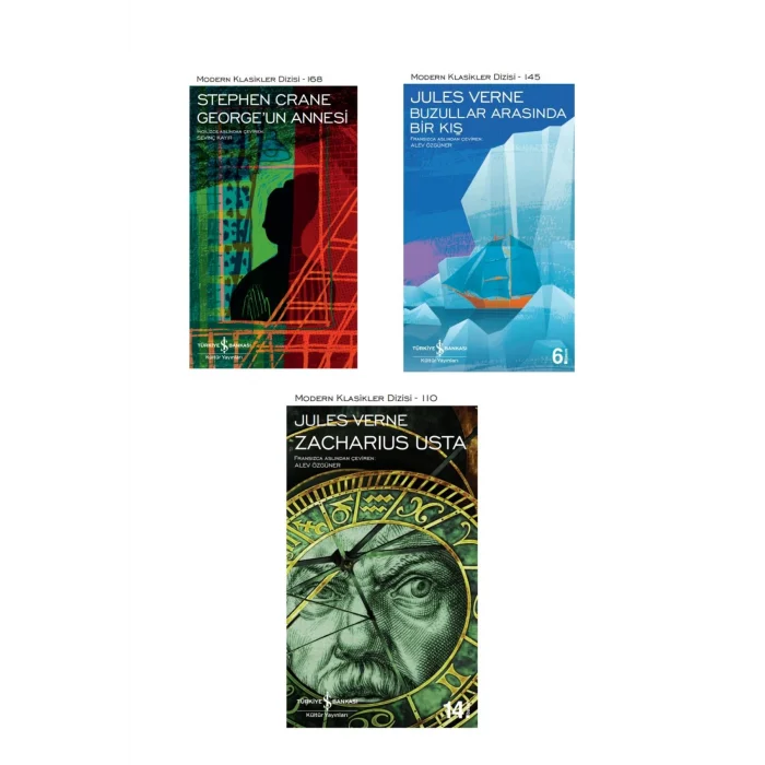 Georgeun Annesi + Buzullar Arasında Bir Kış + Zacharius Usta- 3 Kitap Set - Iş Bankası Özel Set