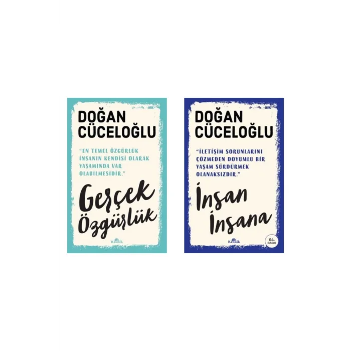 Gerçek Özgürlük + Insan Insana- 2 Kitap Set - Iş Bankası Özel Set Gerçek Özgürlük Kitabı